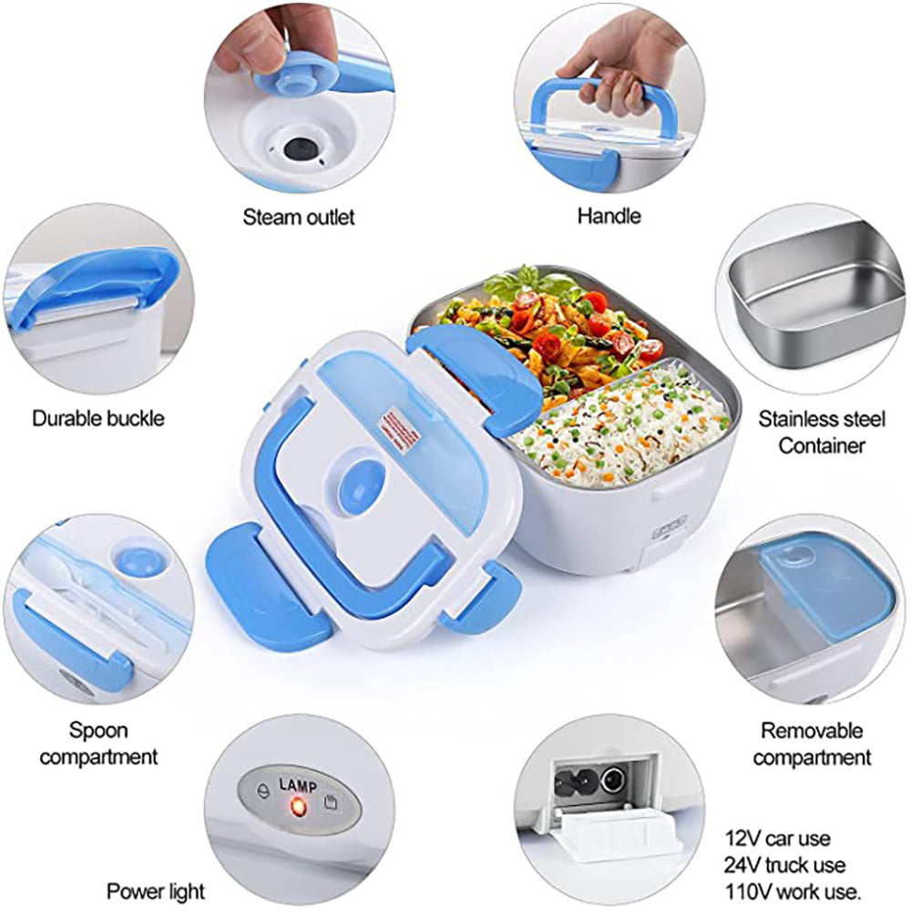 علبة تسخين الطعام الكهربائية اتصال متعدد | ELECTRIC LUNCH BOX MULTIFONCTION 12V220