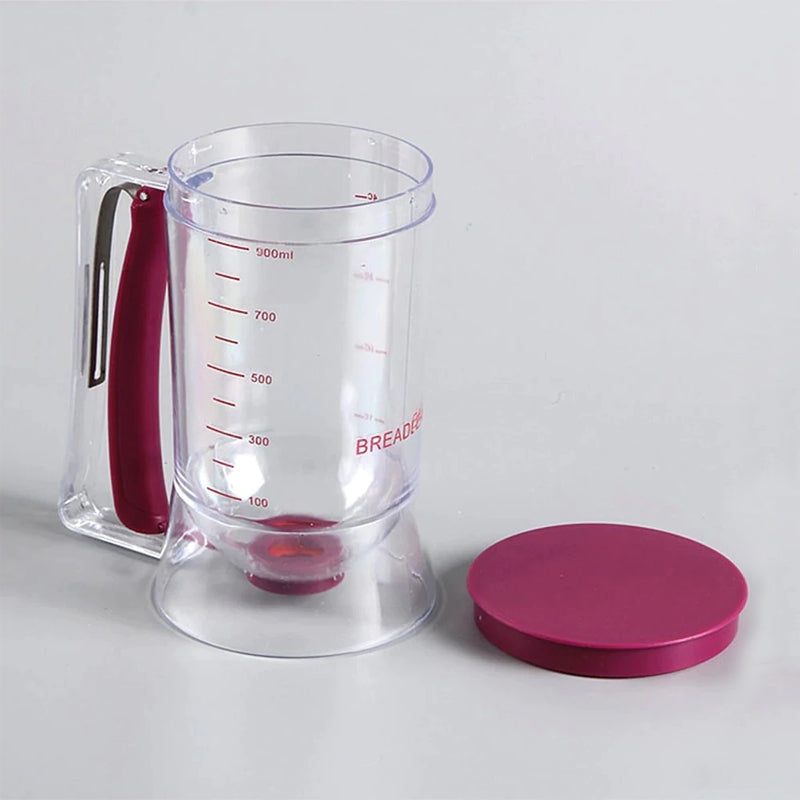 موزع العجين اليدوي الخاص بالبان كيك والكريب موزع العجين | Batter Dispenser Appareil Distributeur de Pate Crêpes – cupcakes