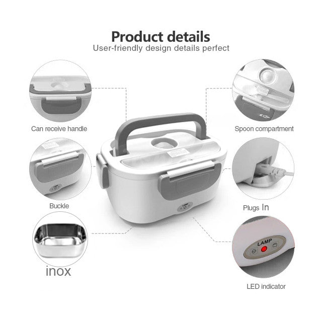 علبة تسخين الطعام الكهربائية | ELECTRIC LUNCH BOX