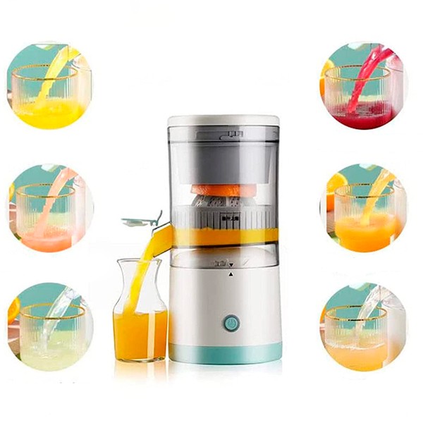 عصارة كهربائية محمولة قابلة للشحن| PRESSE-AGRUMES AUTOMATIQUE AVEC USB JUICE PRO