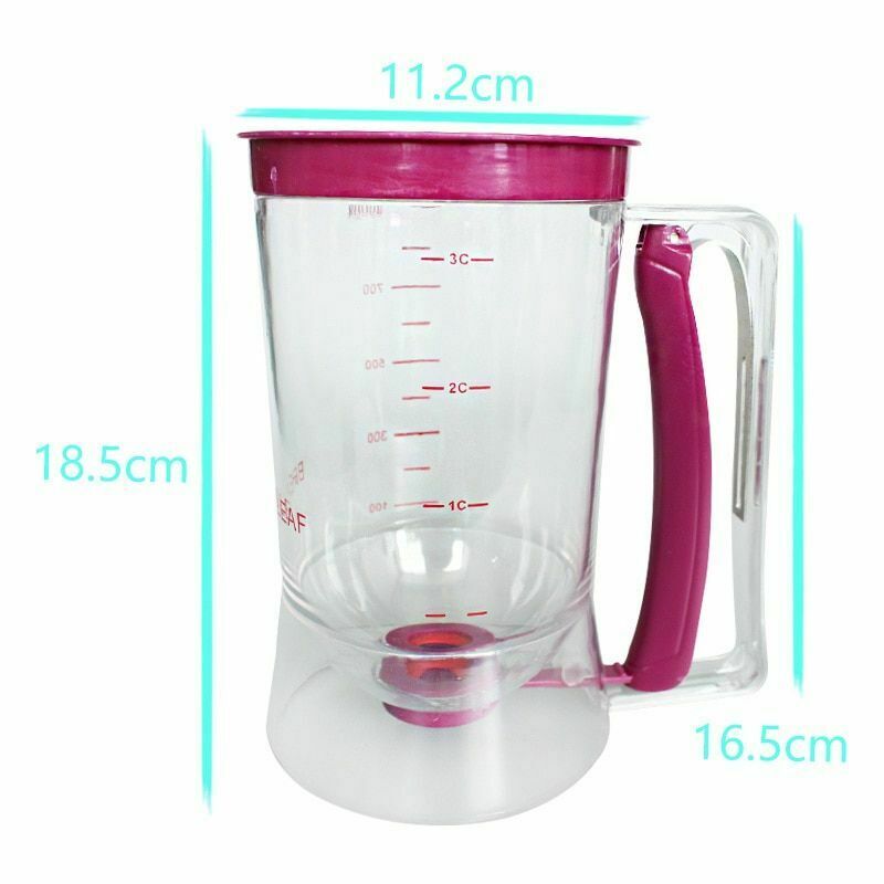موزع العجين اليدوي الخاص بالبان كيك والكريب موزع العجين | Batter Dispenser Appareil Distributeur de Pate Crêpes – cupcakes