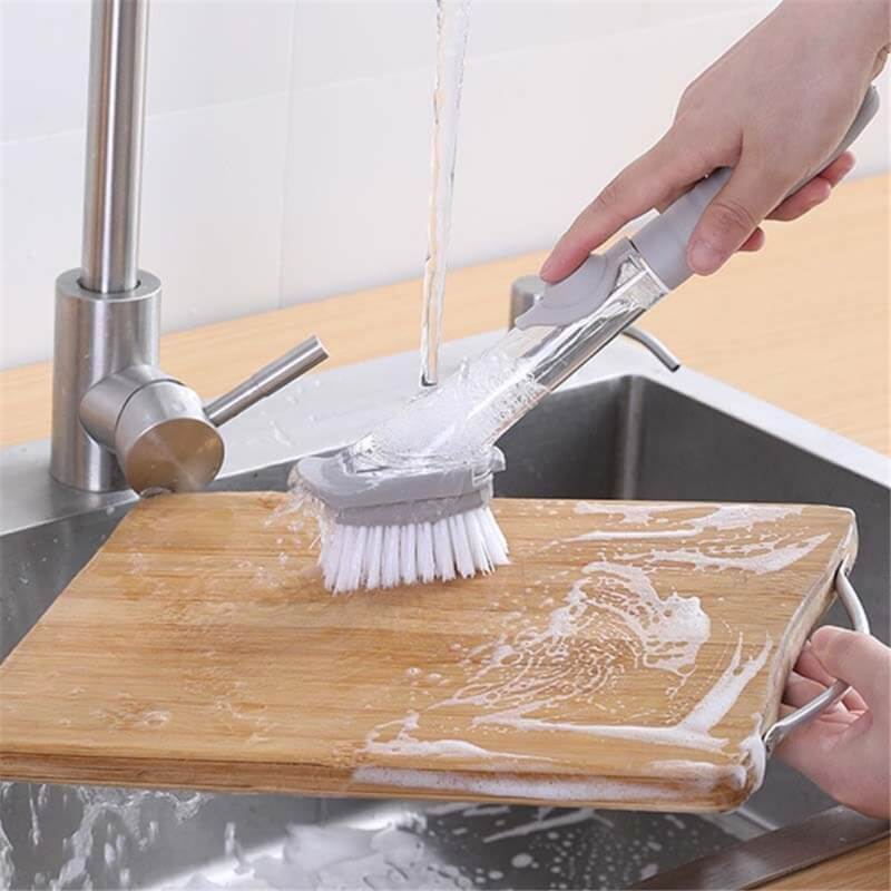 فرشاة تنظيف مع موزع صابون | Brosse de nettoyage avec Distributeur de savon
