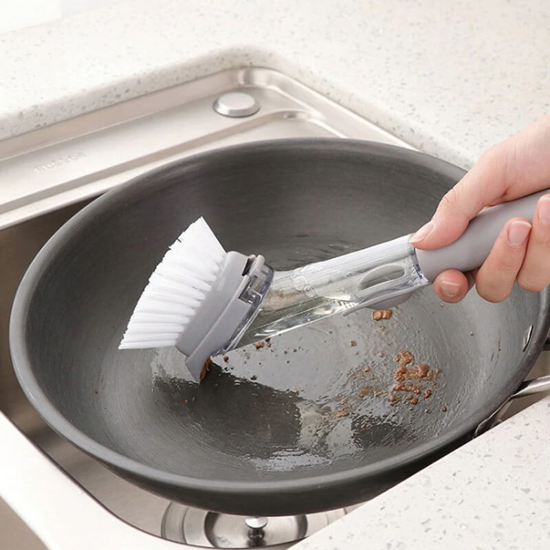 فرشاة تنظيف مع موزع صابون | Brosse de nettoyage avec Distributeur de savon